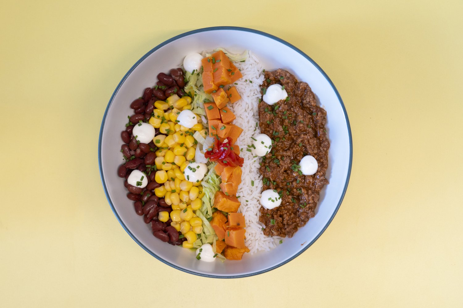 Beef burrito bowl