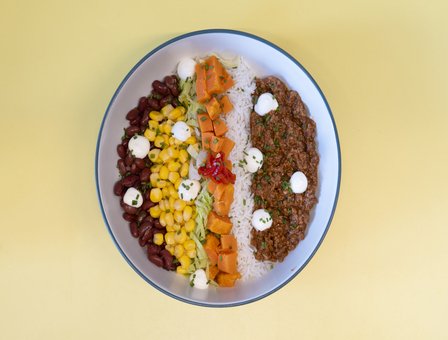 Beef burrito bowl