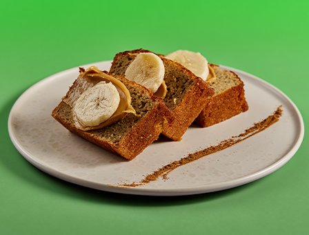 Banana protein bread