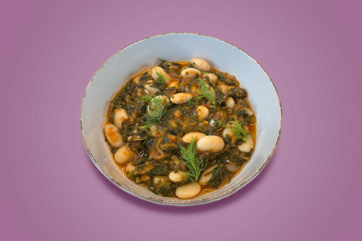 Γίγαντες με σπανάκι και πράσο