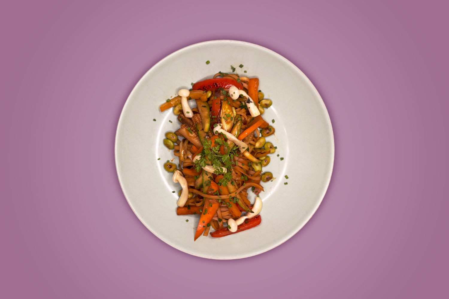 Noodles με λαχανικά