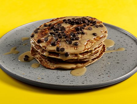 Pancakes με bitter σοκολάτα