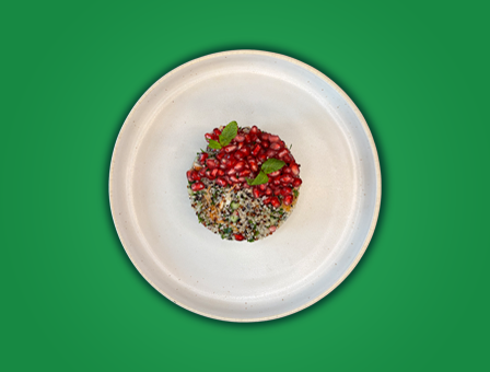 Σαλάτα κινόα με ρόδι και εσπεριδοειδή